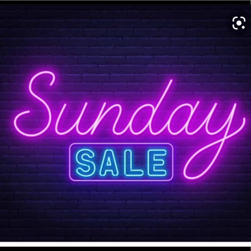 Sunday sale